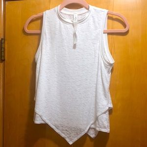 Lululemon white burn out tank (only worn twice)